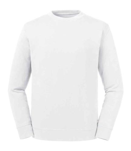 Russell Pure Organic Reversible Sweatshirt - WHI - L